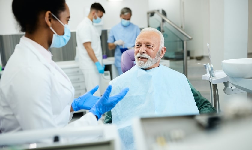 Featured image for “A Guide to Senior Dental Health from Dentiq Dentistry: Addressing Dry Mouth, Gum Disease, and Dentures”