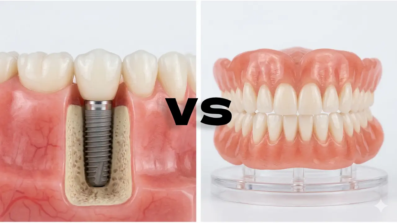 Featured image for “Dental Implants vs Dentures: Which Is Right for You? (Houston 2026 Guide)”